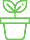 biljka u teglici ikonica